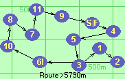 S-4-5-3-1-2-6!-10-8-7-11-9-F