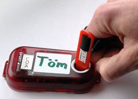 Tömning